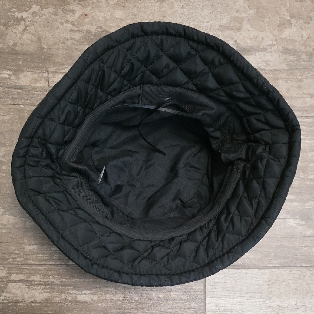 San Jose Sharks Black Quilted Bucket Hat - Picture 3 of 3